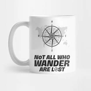 Not All That Wander Are Lost Classic Funky Mug